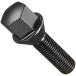 KYO-EI [.. промышленность ] Lug Bolt( шуруп с квадратной головкой ) 17HEX M12XP1.5 60° 35mm черный 1P F301B-L