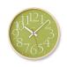  Lem nos настенные часы e-wai часы a-rusi- радиоволны аналог зеленый AY clock RC AY14-10 GN Lemnos