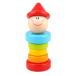 TOOKY TOYto- key toy wooden toy Crown rattle (TKC270)