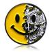 Don Flyee Skull Smile Mark pin badge pin z butterfly clutch alloy made C0018