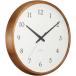  Lem nossen высокий часы натуральный цвет дерево земля Centaur Clock PC21-05 BW Lemnos диаметр 33cm толщина 5.2cm
