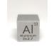  origin element specimen aluminium (25mm Cube * stamp A* general surface )