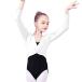 Manana ma8kashu cool warm-up heat insulation put on outer garment Kids Junior simple ballet supplies ( white, XXL(160-180))