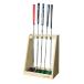 WOOD WORKS Golf Club подставка короткая клюшка 5шт.@ для цвет : натуральный сборка settled 