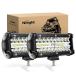 Nilight LED����� ����饤�� 12v-24v ����� �ǥå��饤�� 120W ���ĥ��å� ���ѥ饤�� �緿�ȥ�å� �� ������