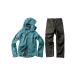  рыба стрела UMI RAIN GEAR 3re year непромокаемый костюм Jr 130 темно-голубой 