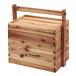  кемпинг строение инструмент Captain Stag CS Classics из дерева .. моти 2 уровень крышка есть 