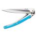  уличный нож deejo colors лезвие миграция 8cm голубой 