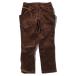 アウトドアパンツ DUCKNOT 21秋冬 サムライテーパードパンツ コーデュロイ S ブラウン