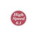 1/15�ޤ�����+P5% ���٥��� HS���ƥå��� 6.1STICKER-HISPEED ��å�