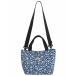 5/1. все товар +P5% большая сумка kerutiMINI SHOULDER TOTE( Mini плечо большая сумка ) 3L Blue Flower