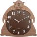  Yamato прикладное искусство Clock Zoo настенные часы Gorilla YK14-003- Gorilla Brown размер : примерно W29 D2.5 H29.5