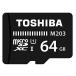  Toshiba microSDXC 64GB 100MB/s THN-M203K0640 UHS-I Toshiba за границей направление упаковка товар 
