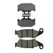 AHL для мотоцикла тормозные накладки комплект KLX 250 R KLX250R KLX250 R 1994-1996/ KX 500 E6/E7 1994