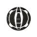 SSK карбоновый крышка лючка бензобака накладка KAWASAKI VERSYS-X 250 NINJA250 2018- NINJA400 2018- NINJ
