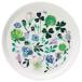 NARUMI( Narumi ) plate тарелка Anna *emi задний clover сад диаметр 19cm зеленый . цветок цветочный принт clover симпатичный flat тарелка микроволновая печь температура 