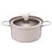  ever Cook кастрюля с двумя ручками 20cm IH соответствует слоновая кость стекло крышка имеется ... есть трудно карри айнтопф кастрюля do корова автомобиль 