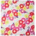 mu. прекрасный furoshiki .... примерно 70cm.. . цветок полоса серый сделано в Японии 21414-217