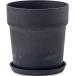 poshu living urban растения pot solid уголь Φ26.5×H28cm 81044