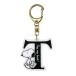 SNOOPY Snoopy initial брелок для ключа T почтовая доставка если какой шт тоже 220 иен . вся страна . товары Peanuts велосипед акрил брелок для ключа подарок 