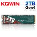 KOWIN LNV400 M.2 SSD 2TB PCIe Gen4x4 �ő�]�����x 7100MB/�b(R:7100MB/s W:6400MB/s) NVMe SSD 2280 ���ϋv ����SSD