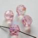 Art.39 Vintage Swarovski light rose AB 8mm 4 шт 