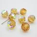  Vintage Swarovski Art.5300 MadeiraTopazAB до .la топаз 10mm 8 шт 