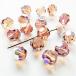  Vintage Swarovski Art.5000 TopazAB6mm15 шт 