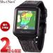  Schott navi Shot Navi AIR EX воздушный EX наручные часы type GPS Golf navi дальномерное оборудование черный 