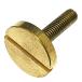  латунь ткань косметика минус винт 1 штук M6 pitch 1.0mm [ средний глаз ] голова диаметр 22mm длина 25mm