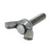 ステンレス 冷間蝶ボルト [2種] M4 (太さ=4mm)×長さ=10mm　【 バラ売り ： 2本入り 】