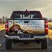 Lion of Judah Lamb Trust In The Lord With All Thine Heart and Lean On Your Own Understanding Truck Tailgate Wrap Vinyl Decal, God Believer Gift,