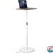 �X�^���f�B���O�f�X�N ���~�f�X�N �m�[�g�p�\�R���X�^���h �������߉\ 70 120cm ���u����Ƒ� �v���W�F�N�^�[�� �T�C�h�e�[�u�� �ȃX�y�[�X �g���₷��