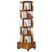  большая вместимость поворотный книжный шкаф комикс подставка книга с картинками полки место хранения полки из дерева книжная полка манга журнал учебник .. living салон Home офис модный пространство ....