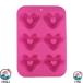  силикон type пончики Mini пончики Heart. форма DIY форма бублика Madeleine type кекс золотой type жарение форма бублика 6ke брать силикон обработка розовый легкий в использовании 