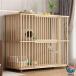  кошка для клетка большой кошка house перемещение удобный с роликами diy большой Space крепкий салон уличный для уборка легко . пробег предотвращение модный кошка. мера для помещений . мера 