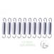  батут замена spring spring 10шт.@15шт.@ батут для springs steel впечатление жизнь для замены spring высокая прочность цинк сталь металлизированный батут аксессуары все 7 размер удобный 