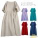 linen One-piece maxi n деталь женский body type покрытие весна лето U шея хлопок лен лен . хлопок лен . короткий рукав свободно длинный платье 20 плата 30 плата 40 плата 50 плата модный 