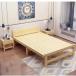  складной bed сборка не необходимо натуральное дерево кровать с решетчатым основанием одиночный выдерживаемая нагрузка примерно 200kg впечатление жизнь простой место хранения сосна материал из дерева кроватная рама low модель одиночная кровать .