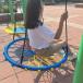  качели круглый подвешивание ниже тип .... Blanc шт. в комплекте Spider tree swing впечатление жизнь ... птица. гнездо качели металлический труба PE трос регулировка возможный трос длина выдерживаемая нагрузка 250kg простой 