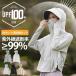 ���b�V���K�[�h ���f�B�[�X �⊴ UPF100+ ���Ă��h�~ UV�J�b�g99.9% �p�[�J�[ �����l�� �� ���� ���� �A�E�^�[ ���O���΍� �ڐG�⊴ ���s ������ ��̓� �l�C