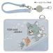  Tom . Jerry чехол для пропуска asi следы - голубой 