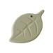  сделано в Японии aroma Stone одиночный товар aroma plate aroma масло. аромат . приятный керамика Mino . leaf type зеленый 