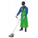  height .EARTH MAN mowing for one touch mesh apron free size 