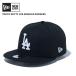 New Era колпак Kids шляпа NEW ERA YOUTH 9FIFTY Los Angeles *doja-s черный × белый чёрный ребенок 14524538