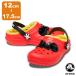  Crocs CROCS Classic la Индия Disney Mickey Mouse сабо to гонг -classic lined Disney Mickey Mouse clog t Kids сандалии боа 