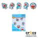  Crocs CROCSji Bit'z jibbitz обувь аксессуары Doraemon 5 шт упаковка мелкие вещи сандалии очарование декоративный элемент герой сотрудничество глициния .*F* не 2 самец 10016188