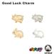 クロックス CROCS ジビッツ jibbitz  グッドラック チャーム Good Luck Charm   シューズアクセサリー お守り ラッキーチャーム[BLK][AA-2]