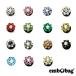エンボバッグ(embobag) フラワー チャーム3/クロックス/シューズアクセサリー/ジビッツ[AA]
