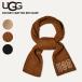  UGG женский вязаный muffler UGG коричневый n ключ k черновой tedo ребра шарф Chunky Crafted Rib Scarf осень-зима мелкие вещи 102787